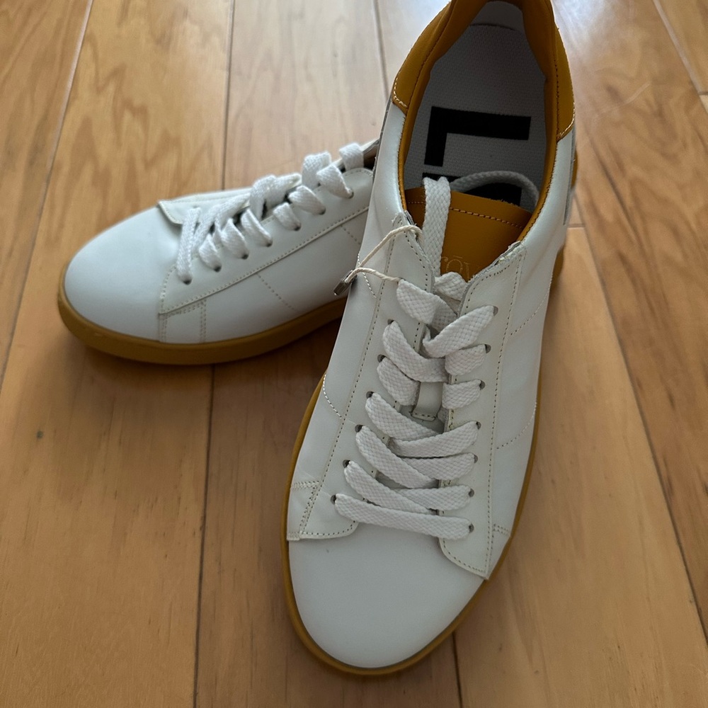 NEW The Row Leather Sneakers in white color with dust bag, Size 8.5
